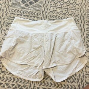 Lululemon speed up shorts 4 inch size 6